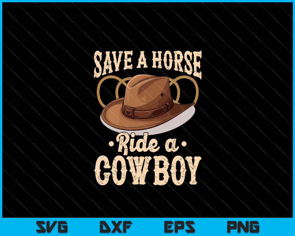 Save A Horse Ride A Cowboy Banner – Western Dekoration Für Junggesellinnenabschied, Rodeo & Nashville Party