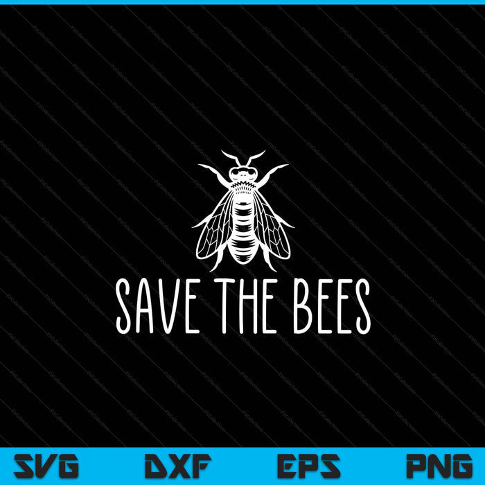 Save the bees SVG cut file