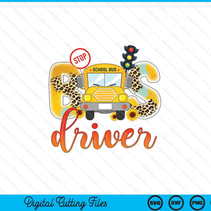 School Bus Driver Back To School SVG PNG Digital Printable Files