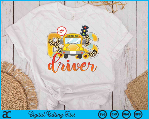 School Bus Driver Back To School SVG PNG Digital Printable Files