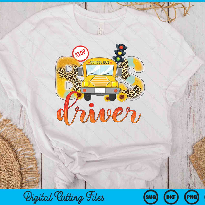 School Bus Driver Back To School SVG PNG Digital Printable Files