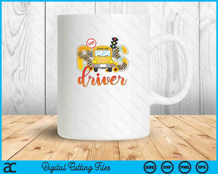 School Bus Driver Back To School SVG PNG Digital Printable Files