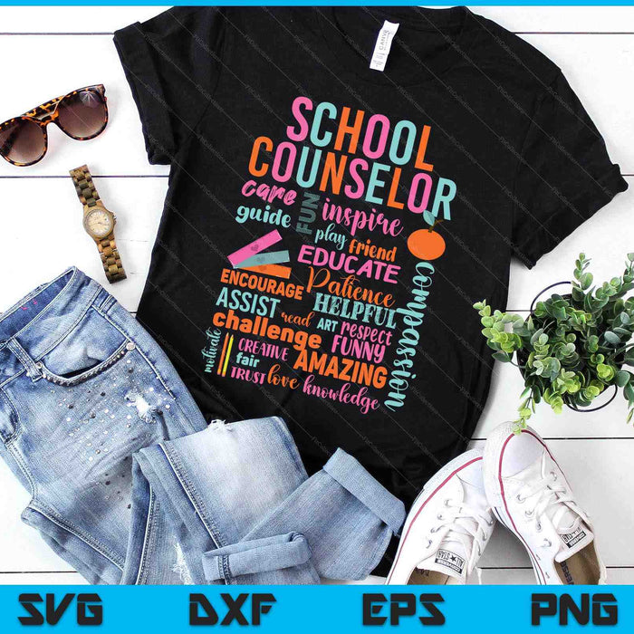 School Counselor School Counseling Week SVG PNG Digital Printable Files