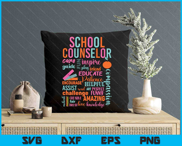 School Counselor School Counseling Week SVG PNG Digital Printable Files