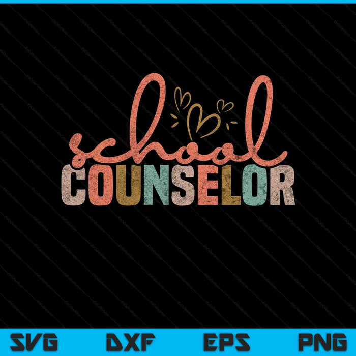 School counselor teacher back to school counseling SVG cut file