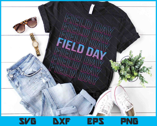 School Field Day SVG PNG Digital Printable Files