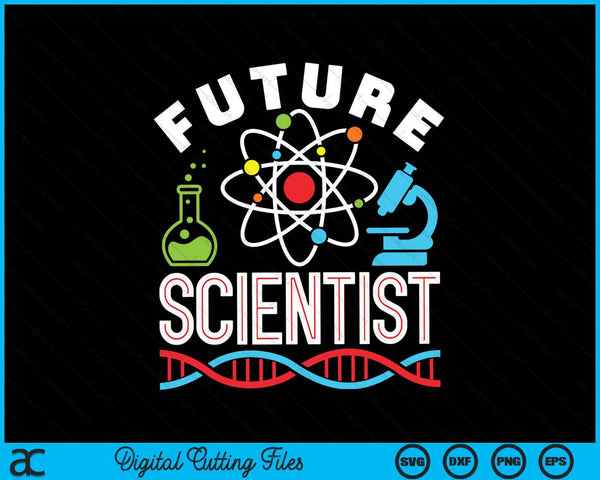 Science fair future scientist STEM SVG cut file