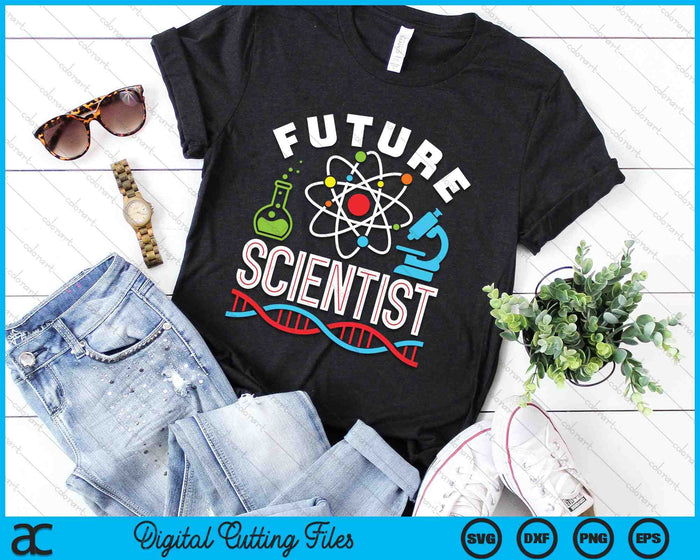 Science Fair Future Scientist STEM SVG PNG Digital Cutting Files