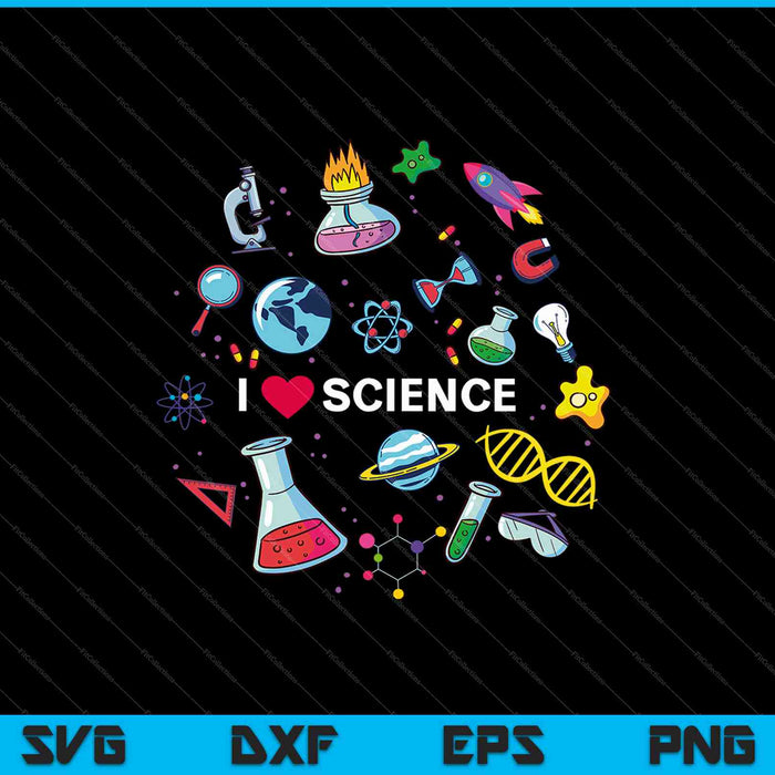 Science Lover SVG PNG Cutting Printable Files