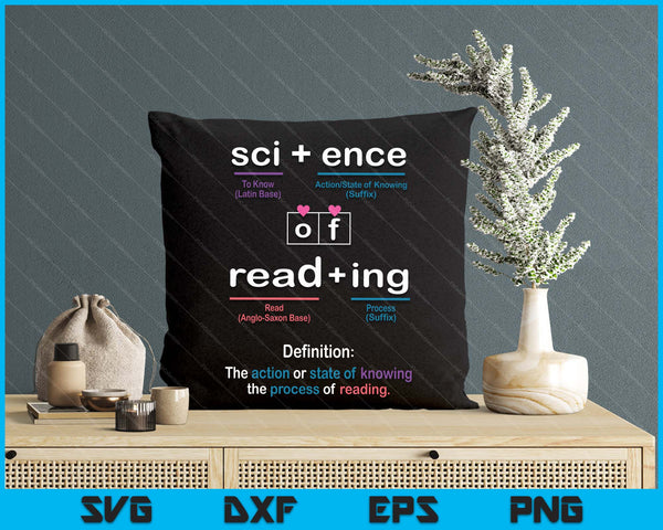 Science Of Reading Morphology Syllable Intervention Teacher SVG PNG Digital Printable Files