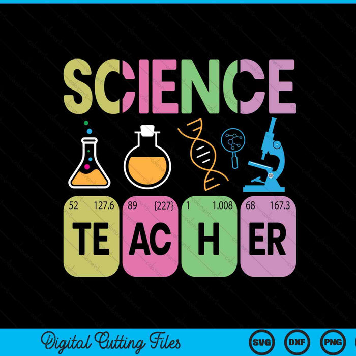 Science Teacher Funny Periodic Table Elements Graphic SVG PNG Digital Printable Files