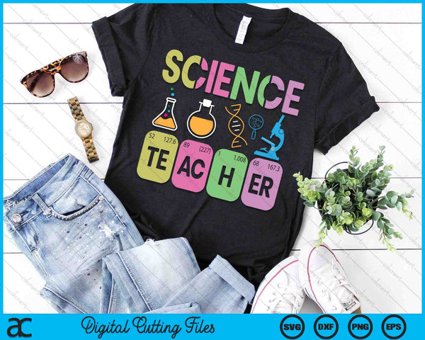 Science Teacher Funny Periodic Table Elements Graphic SVG PNG Digital Printable Files