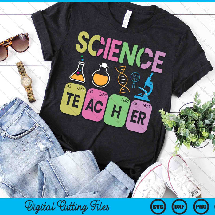 Science Teacher Funny Periodic Table Elements Graphic SVG PNG Digital Printable Files