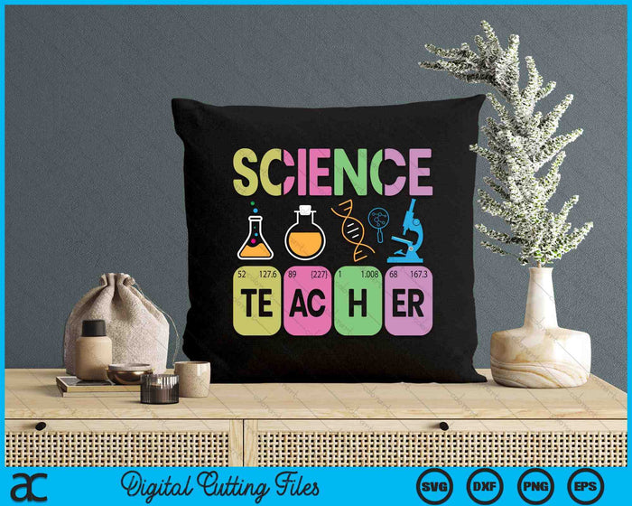 Science Teacher Funny Periodic Table Elements Graphic SVG PNG Digital Printable Files