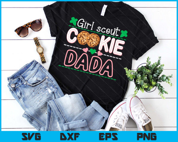 Scout For Girls Cookie Dada Funny Scouting Family Matching SVG PNG Digital Printable Files