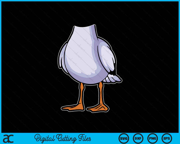 Seagull Halloween kostuum cadeau I Halloween Party SVG PNG digitaal snijden bestand