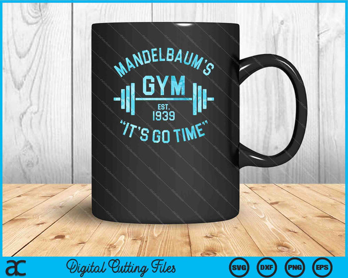 Seinfeld Mandelbaum's Gym SVG PNG Cutting Printable Files