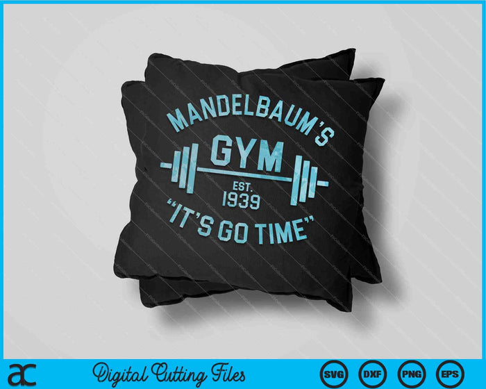 Seinfeld Mandelbaum's Gym SVG PNG Cutting Printable Files