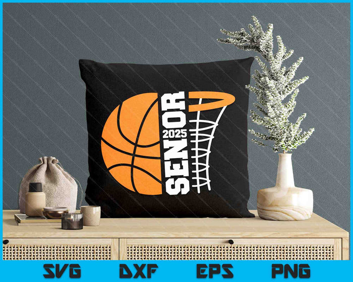 Senior Basketball 2025 Basketball Game Day SVG PNG Digital Printable Files