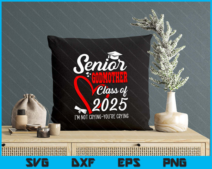 Senior Godmother 2025 Class Of 2025 Graduation 2025 SVG PNG Digital Printable Files