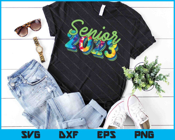 Senior afstudeerklas van 2023 SVG PNG snijden afdrukbare bestanden - on a t-shirt