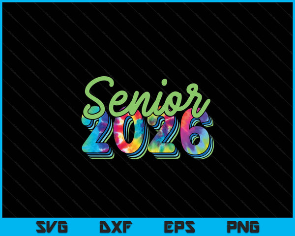 Senior Graduation Class of 2026 SVG PNG Digital Printable Files