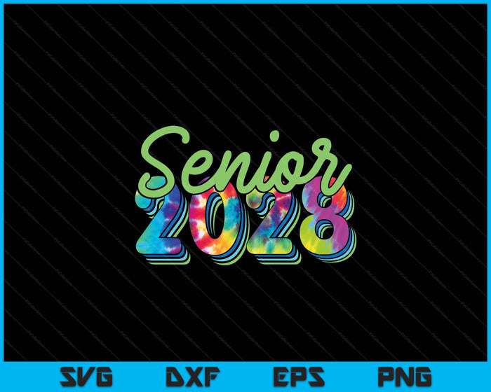 Senior Graduation Class of 2028 SVG PNG Digital Printable Files