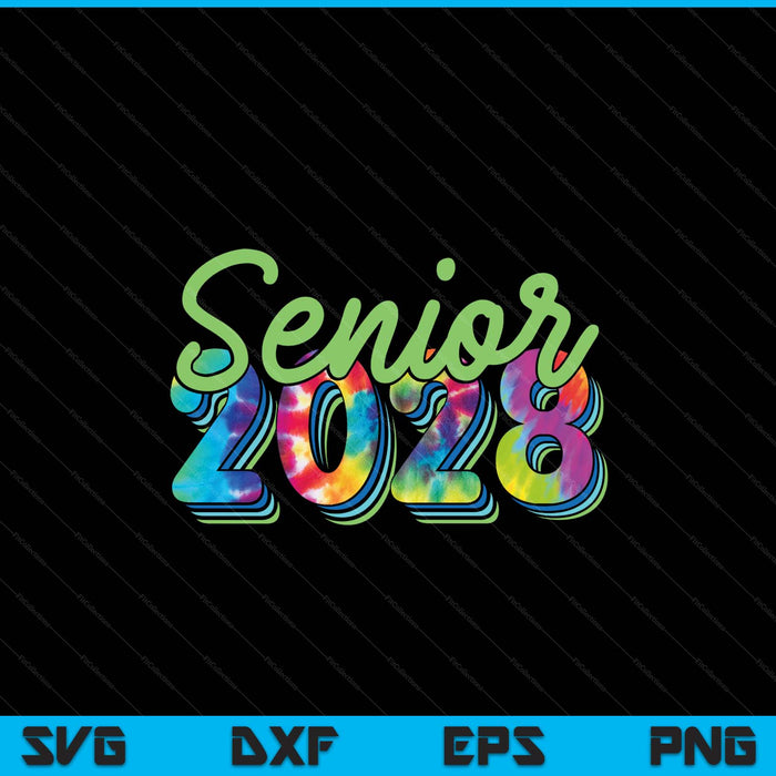Senior Graduation Class of 2028 SVG PNG Digital Printable Files