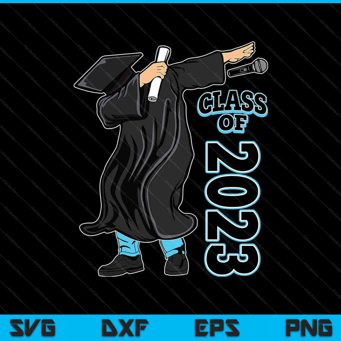Regalos de graduación de último año para él Clase de 2023 Escuela secundaria SVG PNG Cortar archivos imprimibles