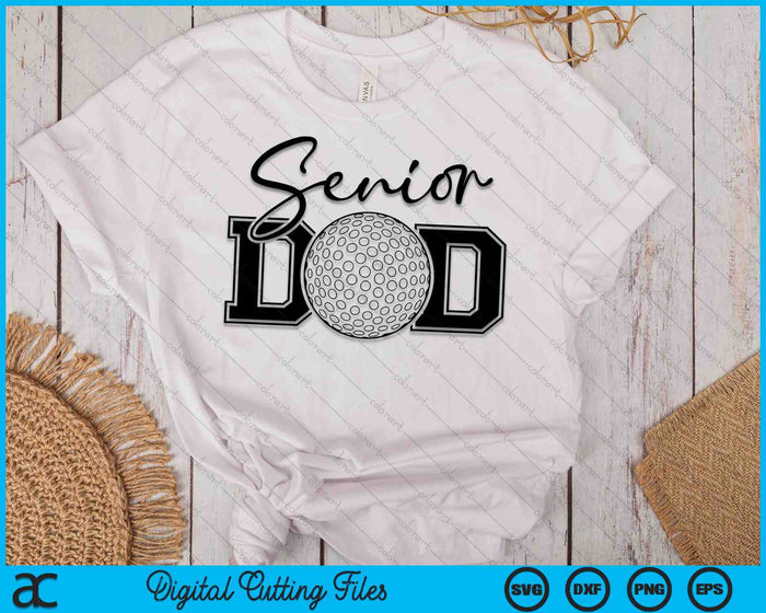 Senior Hockey Dad SVG PNG Digital Printable Files