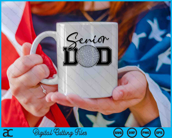 Senior Hockey Dad SVG PNG Digital Printable Files