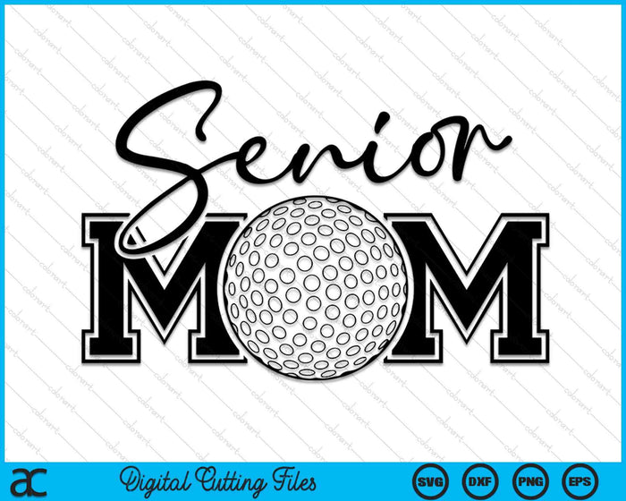 Senior Hockey Mom Mother's Day SVG PNG Digital Printable Files