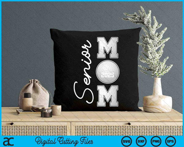 Senior Mom 2025 Golf Mommy Class Of 2025 Graduation SVG PNG Digital Printable Files