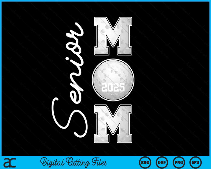 Senior Mom 2025 Hockey Mommy Class Of 2025 Graduation SVG PNG Digital Printable Files