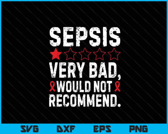 Sepsis Awareness Blood Poisoning Septicaemia Sepsis Warrior SVG PNG Digital Printable Files