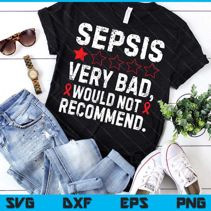 Sepsis Awareness Blood Poisoning Septicaemia Sepsis Warrior SVG PNG Digital Printable Files