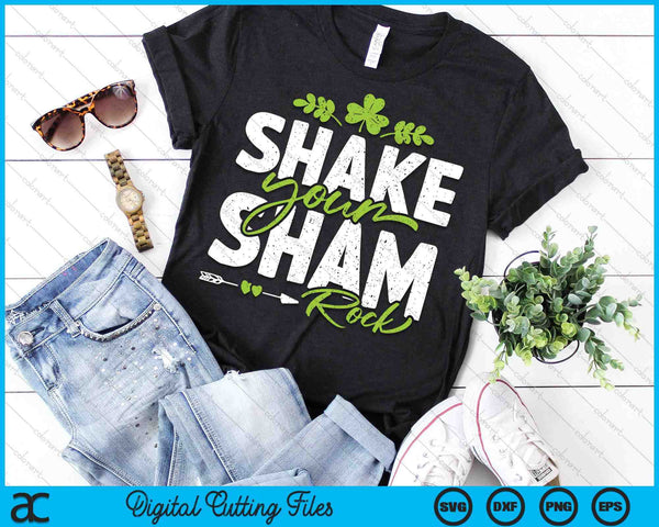 Shake Your Shamrock - St Patrick's Day SVG PNG Digital Printable Files