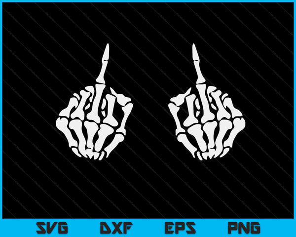Skeleton hand Halloween spooky SVG cut file