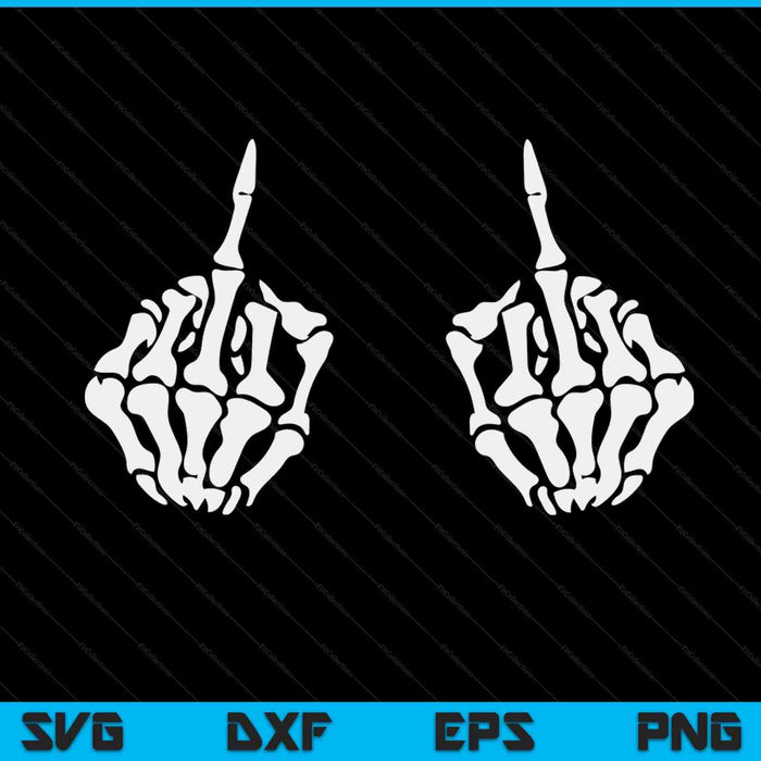 Skeleton hand Halloween spooky SVG cut file