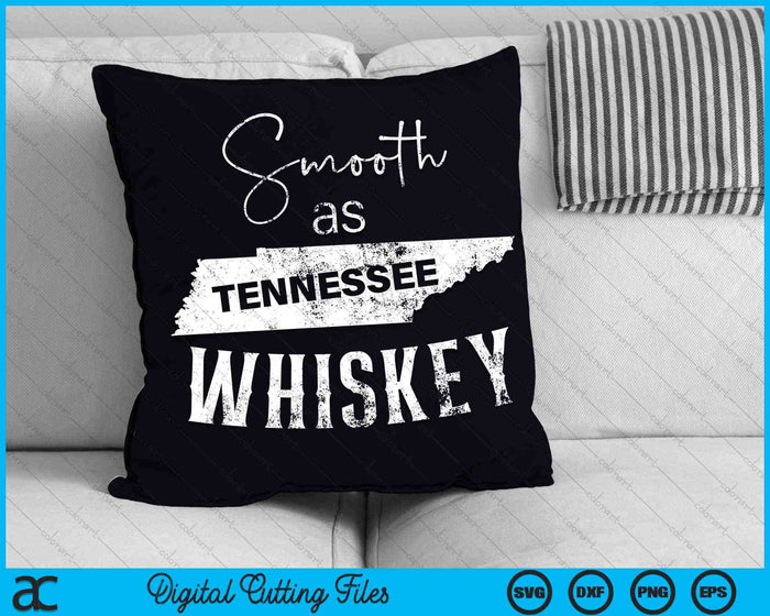 Suave como Tennessee Home Whiskey State SVG PNG Cortando archivos imprimibles