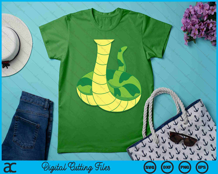 Snake Costume SVG PNG Digital Printable Files