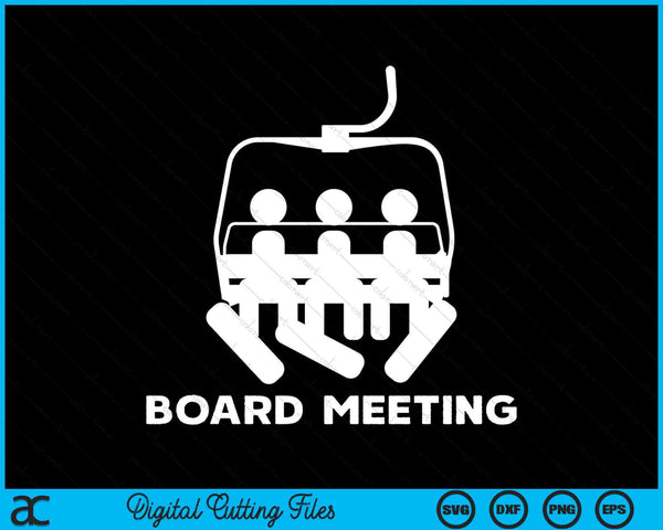 Snowboard Meeting Snowboarding Vacation Skiing SVG PNG Digital Cutting Files