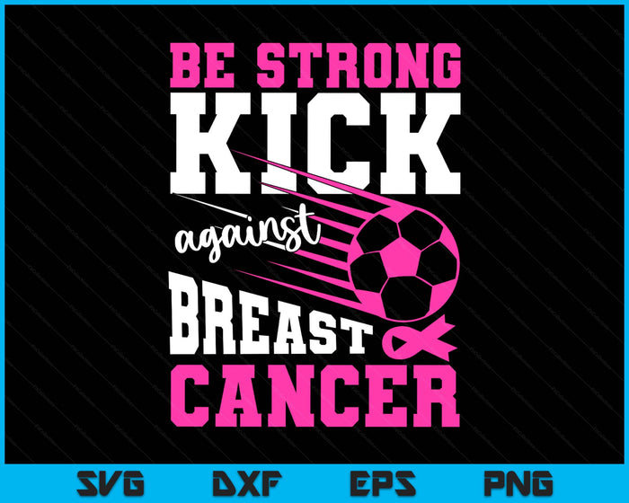Soccer Breast Cancer Awareness SVG PNG Digital Printable Files