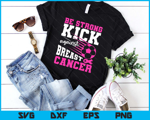 Soccer Breast Cancer Awareness SVG PNG Digital Printable Files