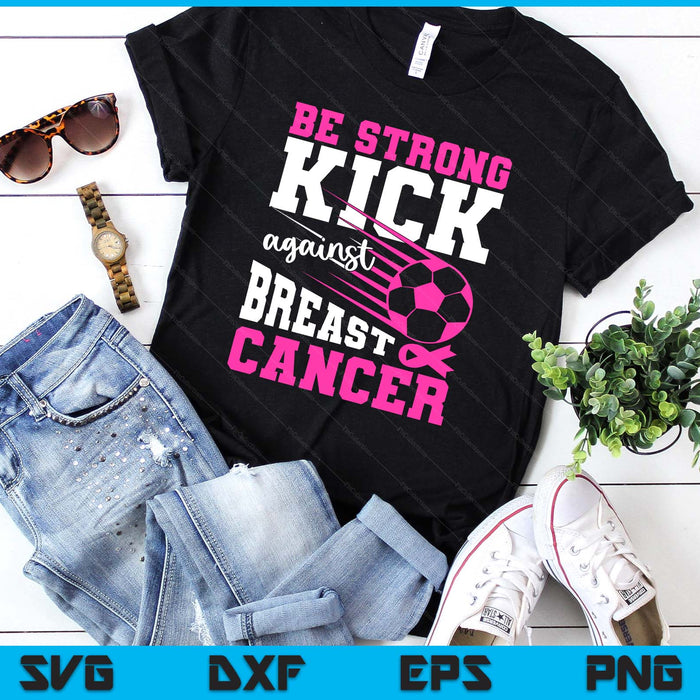 Soccer Breast Cancer Awareness SVG PNG Digital Printable Files