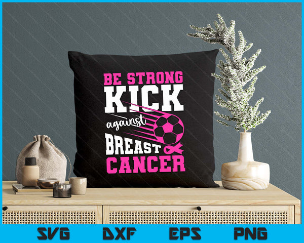 Soccer Breast Cancer Awareness SVG PNG Digital Printable Files