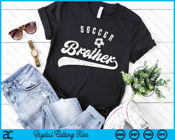 Soccer Brother SVG PNG Digital Cutting Files