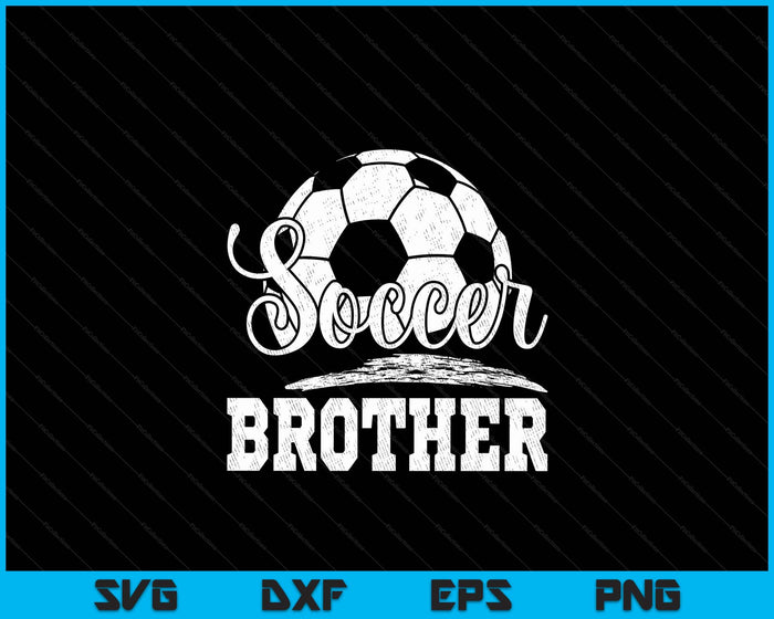 Soccer Brother Soccer Player Game Day SVG PNG Digital Cutting File