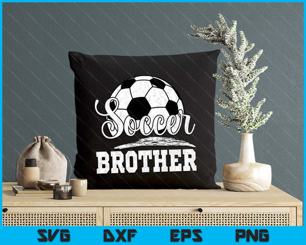 Soccer Brother Soccer Player Game Day SVG PNG Digital Cutting File