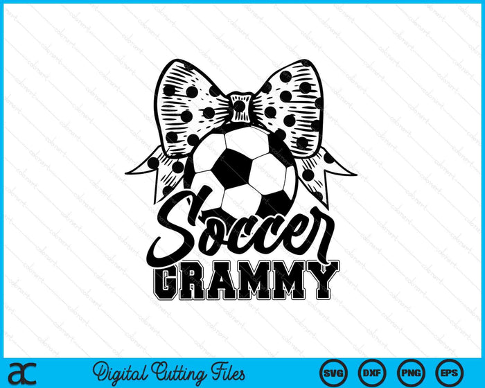 Soccer Grammy Game Day Mother's Day SVG PNG Digital Printable Files